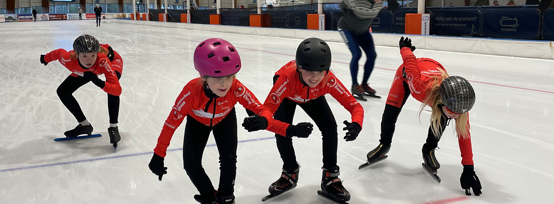 Kinderen Schaatsles-Schaatstraining-Friesland-Elfstedenhal-Leeuwarden-Schaatsschool-Schaatsgroep-Eleven-2024-2025